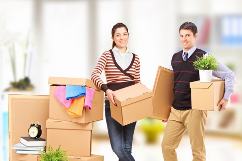 Local office storage support for documents and equipment in Chessington