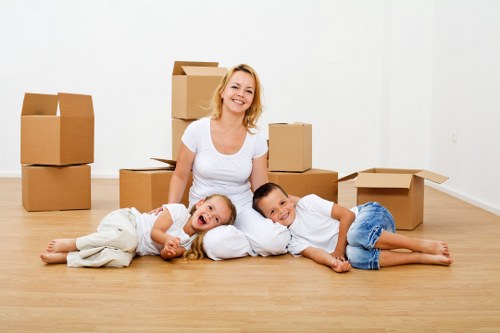 Family and business items kept safely in Chessington storage