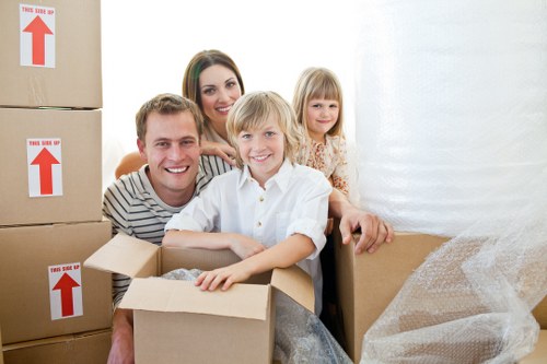 Successful flat removals in Chessington with moving checklist