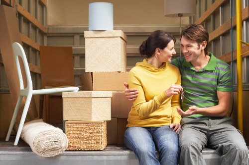 People using Chessington storage for home and business organization